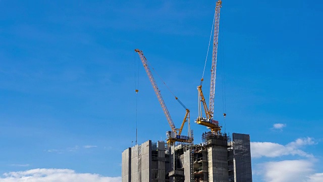 电厂建设视频素材