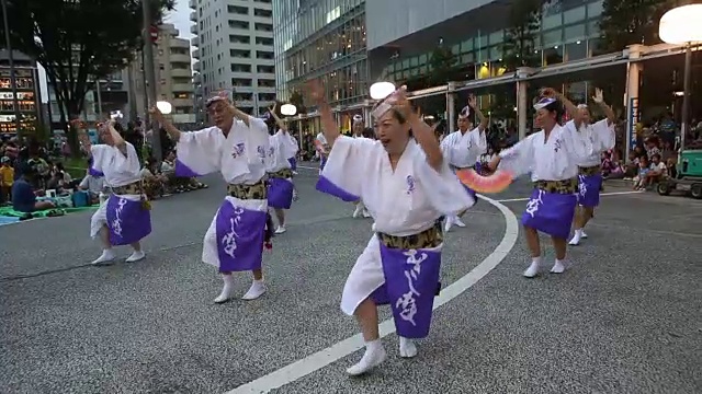 第38届小金井茶道舞蹈节视频素材