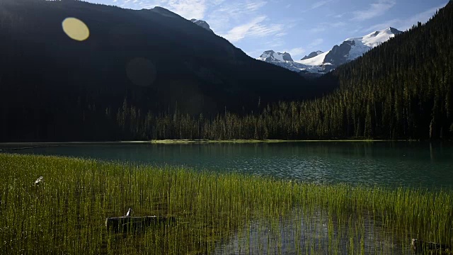 惊人的山湖视频素材