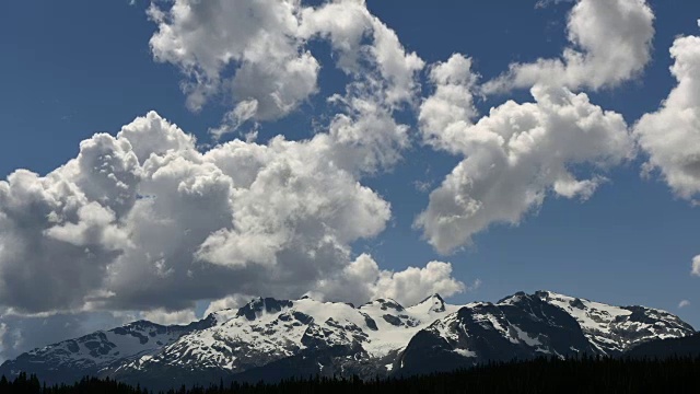 山地时间流逝视频素材