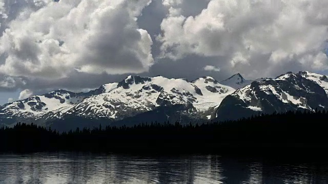 山地时间流逝视频素材