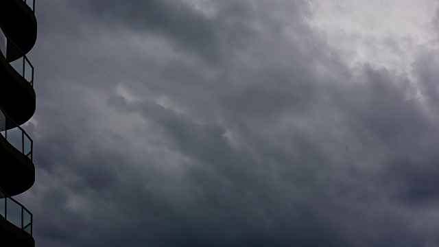 4K超级风暴Cloudscape Timelapse，澳大利亚视频素材