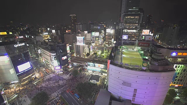 东京涩谷穿越视频素材