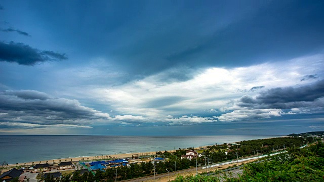 江原道东海海景视频素材