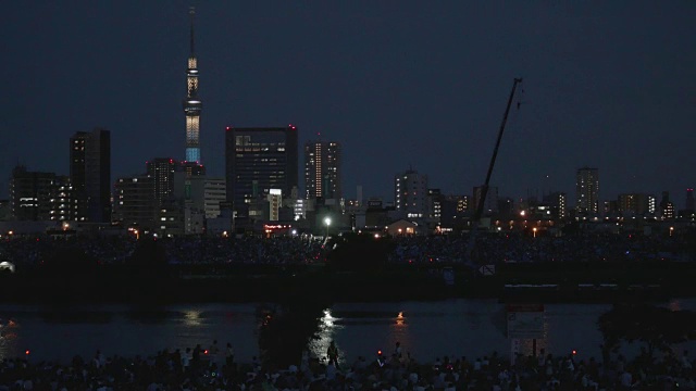 东京天空树灯视频素材