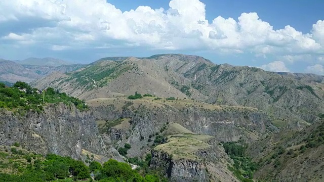 从加尼神庙看山视频素材