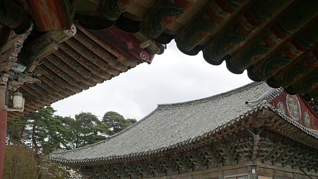 Bulguksa Temple(联合国教科文组织世界遗产)视频素材