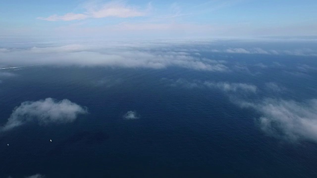 鸟瞰济州岛海景视频素材