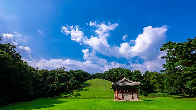 韩国历史遗址193号，联合国教科文组织遗产视频素材