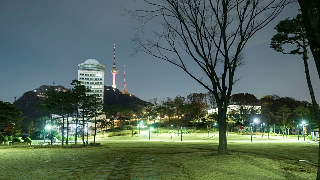 南山的贝克本广场视频素材