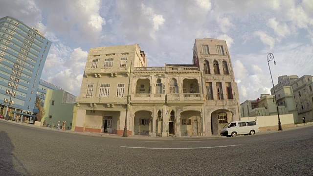 Malecón，古巴哈瓦那视频素材