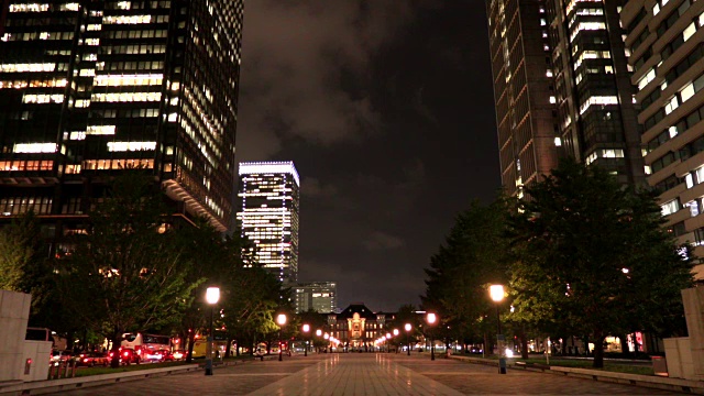 东京城市夜景视频素材