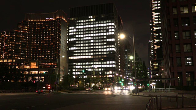 东京城市夜景视频素材