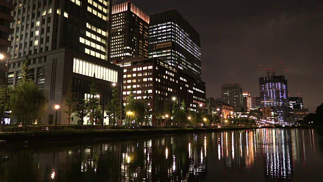 东京城市夜景视频素材