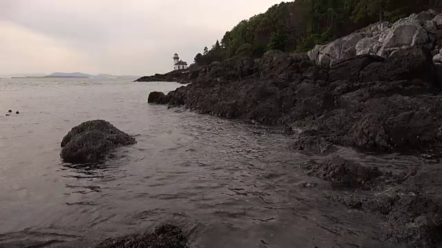 布满灯塔的落基海岸视频下载