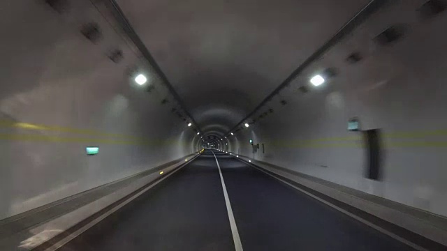 公路隧道视频素材