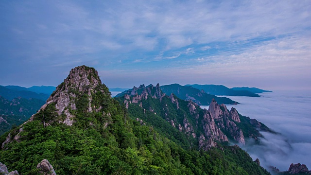 雪山国家山公园的公尼奥尼奥山岭视频素材