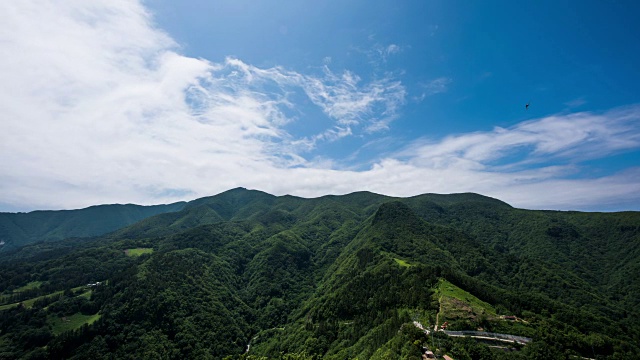 拍摄于乌陵岛Seonginbong山的Seokpo Dulle Gil (Seokpo Forest Trail)视频素材