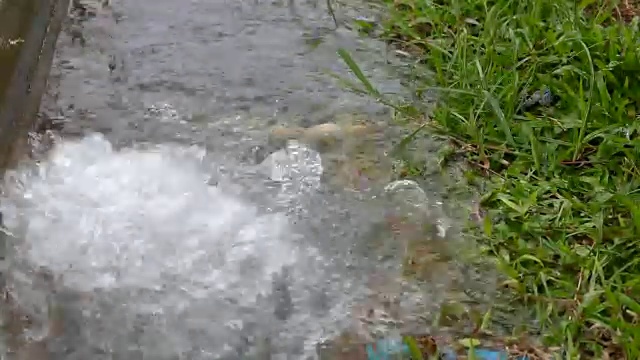 场暴雨视频素材