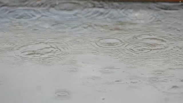 场暴雨视频素材