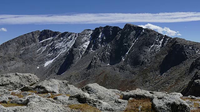 科罗拉多落基山脉斯伯丁的埃文斯山视频素材