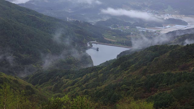 奇里桑山国家公园与云海的合影视频素材