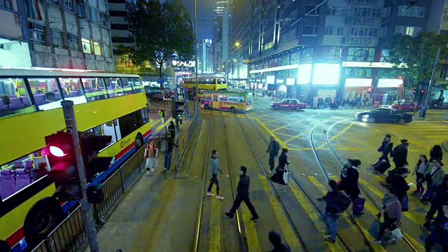 香港电车视频素材