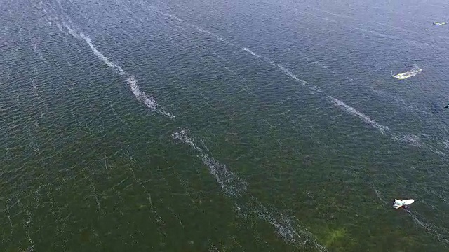 海尔半岛鸟瞰图视频素材