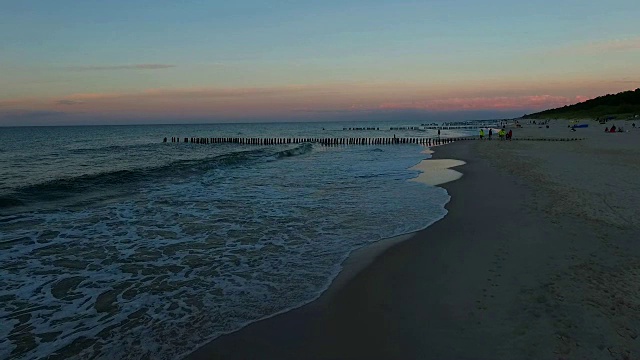 海尔半岛鸟瞰图视频素材