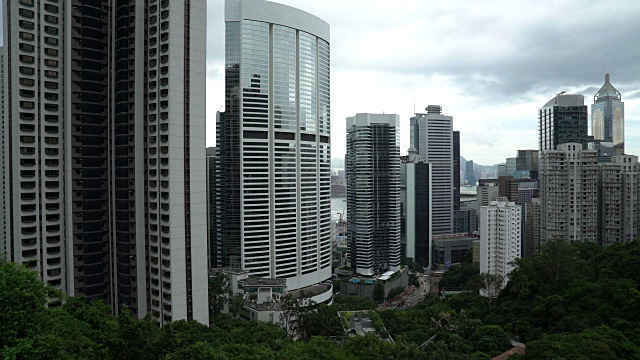 香港的建筑视频素材