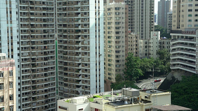 香港的建筑视频素材