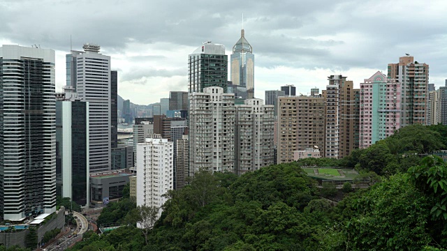 香港的建筑视频素材