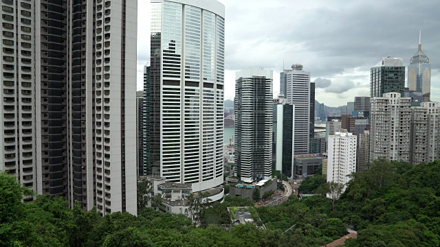 香港的建筑视频素材