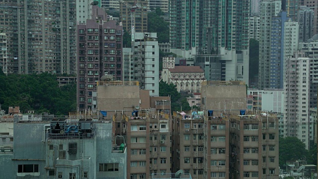 香港的建筑视频素材