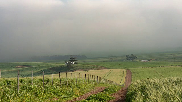 南非西开普省的时光流逝风景视频素材