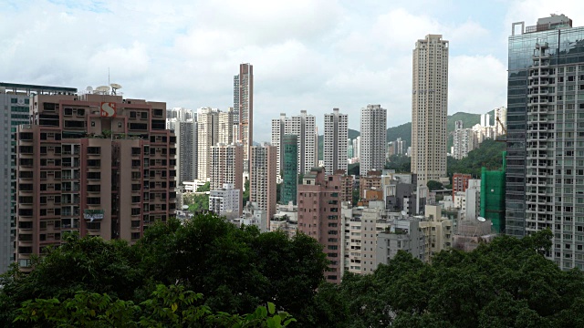 香港的建筑视频素材