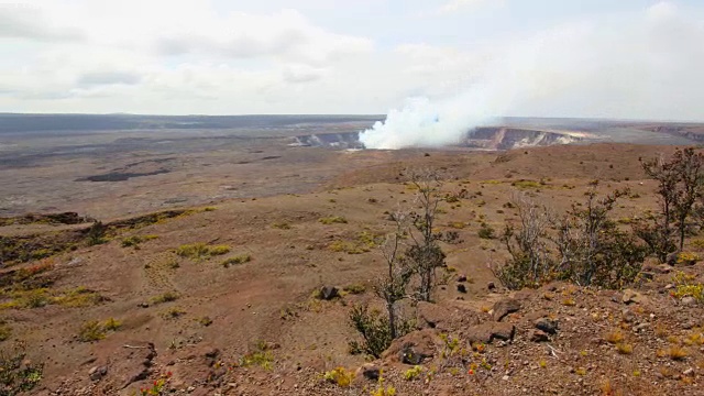 Kilauea Fumarole 日照视频素材