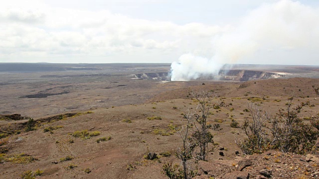 Kilauea Fumarole 日照视频素材