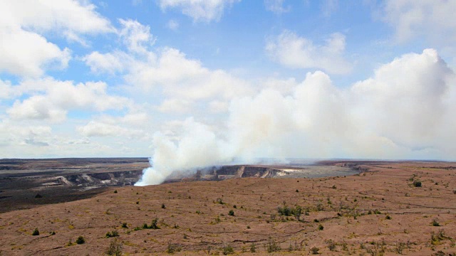 Kilauea Fumarole 日照视频素材