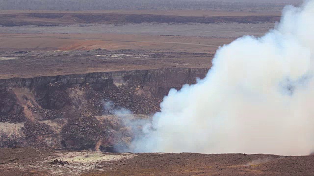 Kilauea Fumarole 日照视频素材