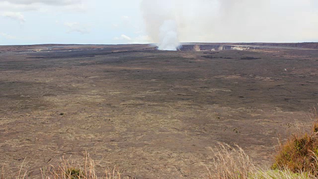 蒸汽喷口-夏威夷火山国家公园视频素材