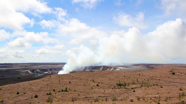 Kilauea Fumarole 日照视频素材