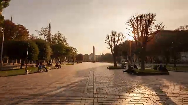 4K:君士坦丁堡竞技场，Hyperlapse，伊斯坦布尔视频下载