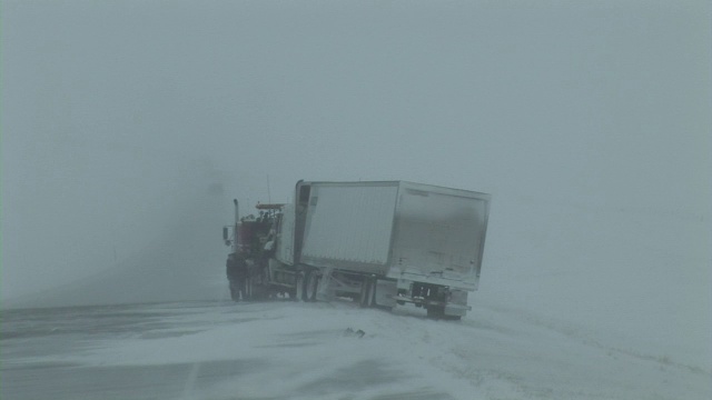 “美国科罗拉多州的暴风雪”视频素材