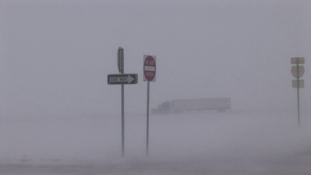 “美国科罗拉多州的暴风雪”视频素材