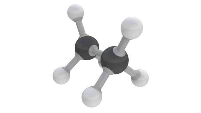 乙烷分子,动画的视频素材