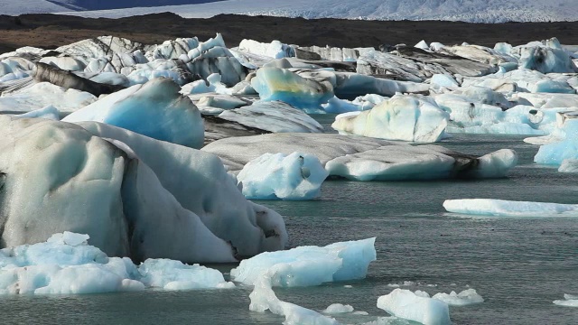 Jokulsarlon冰环礁湖视频素材