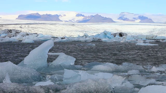 Jokulsarlon冰环礁湖视频素材