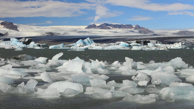 Jokulsarlon冰环礁湖视频素材