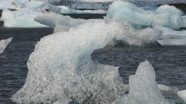 Jokulsarlon冰环礁湖视频素材